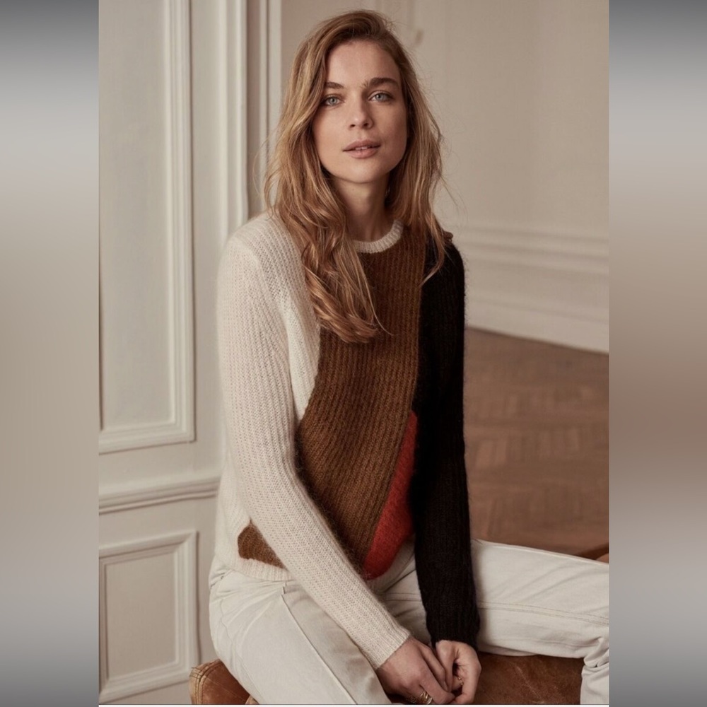 Sezane Russell pull sweater sz SM
